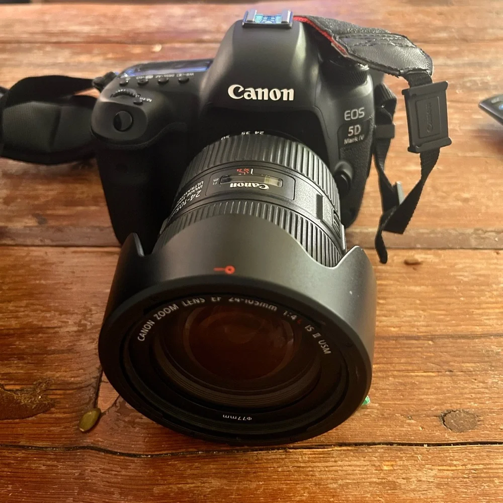 Canon EOS 5D Mark IV DSLR Camera - Black